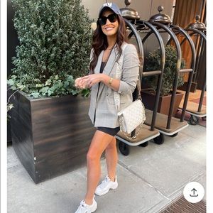 Madewell Dorset Blazer in Windowpane NWT XXS